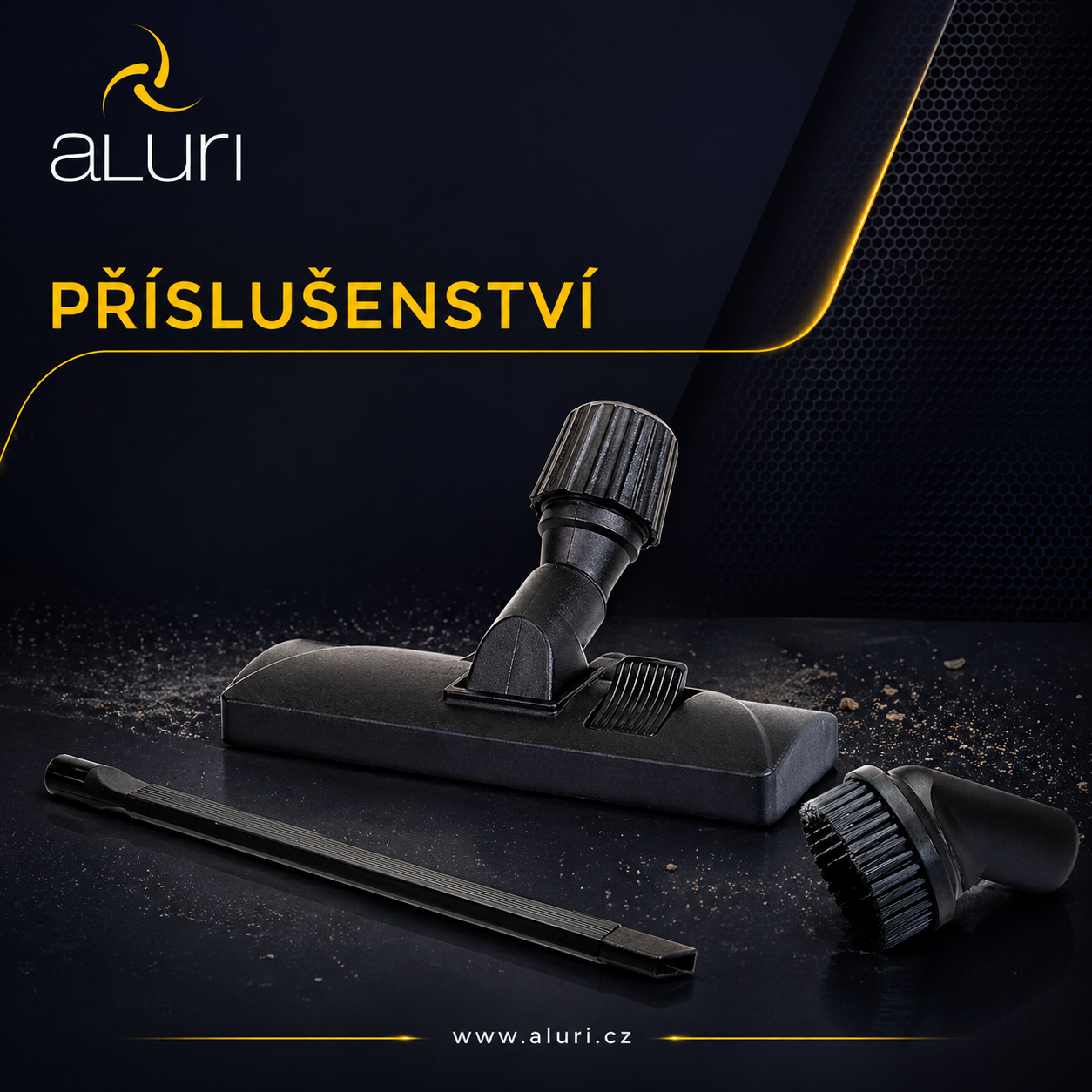 PŘÍSLUŠENSTVÍ PRO VYSAVAČE ALURI