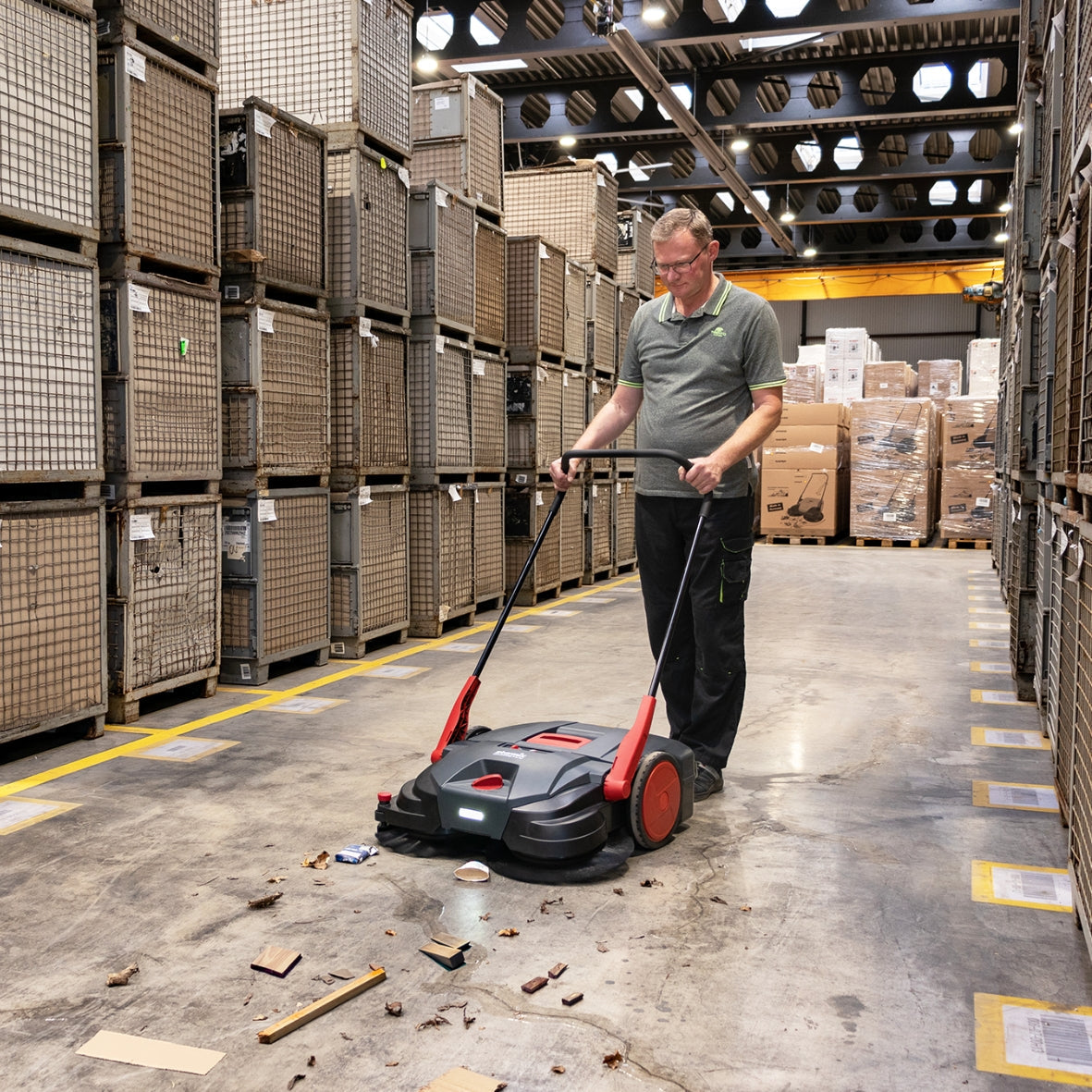 DUROSWEEP 77 PRO 18V akumulátorový zametací stroj STARMIX