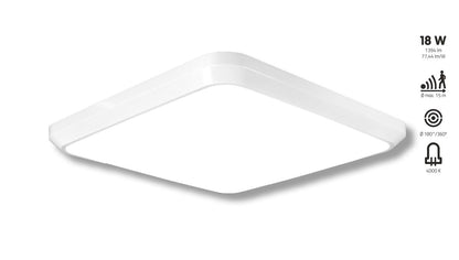 Stropní LED svítidlo QUADLIGHT LED 18W LANGE LIGHT